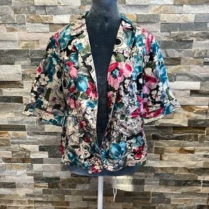 Coldwater Creek Floral Blouse